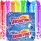 Basketball Birthday Party Decoration, Mini Bubble Wands Bulk for Boy Girl, Sport Party Favor for Kids Toddler, Pinata Filler Goody Bag Stuffer, Valentines Day Gift Easter Supplies, Summer Bath Time.